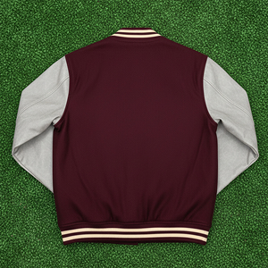 Vente chaude grande taille 100% coton laine Baseball veste universitaire personnalisé Chenille broderie Logo à la mode veste d'hiver pour homme - Product Image 5