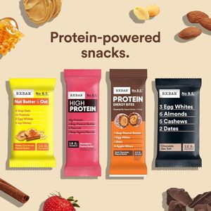 RXBAR Bocadillos Energéticos de Proteína, Snacks Energéticos Sin Gluten, Snacks de Proteína, Paquete Variado (20 Bocadillos) - Product Image 5