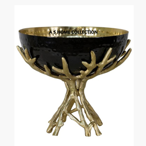 Tazón de Metal para Frutas de Diseño Maravilloso, Tazón para Servir Alimentos de Primera Calidad para Decoración del Hogar, Utensilios de Cocina Hechos a Mano y Duraderos - Product Image 1