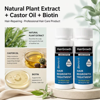 Traitement de repousse des cheveux Benherb 5% en gros, 60 ml, non parfumé, absorption rapide, liquide de croissance capillaire à usage quotidien, marque privée OEM