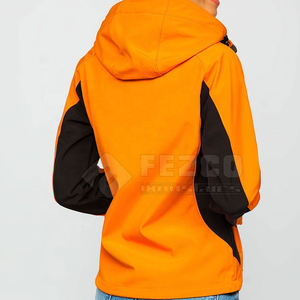 Chaqueta Softshell Impermeable con Capucha, Transpirable, de Secado Rápido, con Forro de Nailon y Exterior de Poliéster para Mujer, Temporada de Invierno - Product Image 3