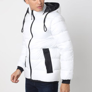 Chaquetas acolchadas multicolores para hombres con capucha Puffy Elegante moda de invierno Chaquetas acolchadas hechas en Pakistán - Product Image 4