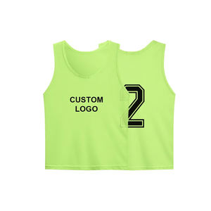 Los mejores deportes personalizados malla Pennies baloncesto fútbol Scrimmage entrenamiento chalecos Reversible fútbol Baberos - Product Image 1