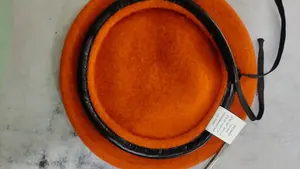 High Quality <b>Wool</b> <b>Beret</b> Hat for Adults Custom Outdoor Style Unisex Headwear for Formal Wear Wholesale From Israel Security - Product Image 3
