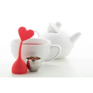 Infuseur à thé en forme de cœur de jasmin, gadgets personnalisés - Product Image 3