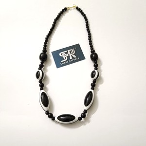 Collar de Moda con Colgante de Ángel y Cuentas de Resina Multicolor, Joyería Hecha a Mano para Mujer, Elegante para Fiestas - Product Image 6