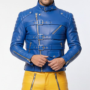 Traje de Carreras de Cuero para Hombre con Hebilla, Ropa Profesional para Motociclismo en Pista, Ajustable, Diseño Ergonómico, Material Duradero - Product Image 2