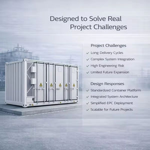 Sistema de Almacenamiento de Energía (ESS) en Contenedor de 20 pies, 3.7MWh, Llave en Mano, EPC, LiFePO4, PCS, EMS, BMS, HVAC, Supresión de Incendios, IP54-C5, 6000 Ciclos, 10 Años de Garantía - Product Image 3