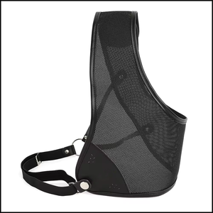 Protector de Pecho Ajustable para Tiro con Arco, Malla de Nailon, Equipo de Protección con Cinturón y Hebillas para Entrenamiento de Tiro con Arco - Product Image 4