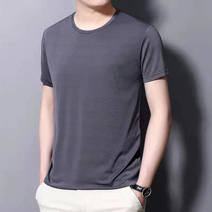 T-shirts imprimés d'été pour hommes à séchage rapide personnalisés par OEM chemises de publicité culturelle à col rond et à manches courtes - Product Image 4