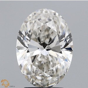 IGI 3,05 Ct forma ovalada corte blanco laboratorio crecido Diamante Suelto para anillo de compromiso H Color VS1 claridad Diamante Suelto para joyería - Product Image 1