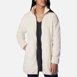 Custom Logo Fashion Women Outdoor Full Zipper Wear Casual Fleece <b>Coat</b> Windproof Fall Winter Clothing Jacket for Women - Product Image 6