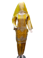 Salwar kameez wanita readymade shalwar kameez dari Pakistan readymade wanita salwar kameez readymade organza pakaian