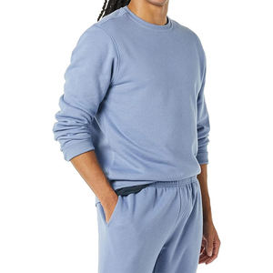 เสื้อสเวตเชิ้ตคอกลมแขนยาวทรงหลวมโอเวอร์ไซส์ผ้าฝ้ายเนื้อหนาคุณภาพสูงขายส่ง - Product Image 1