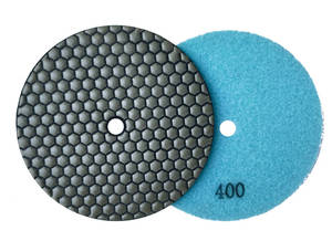 Disques de polissage diamantés secs en nid d'abeille de 6 pouces / 150 mm, motif hexagonal, pour granit, marbre, béton - Product Image 6