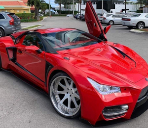 Vaydor G35 Coupé Rojo, Auto Deportivo Usado con Puertas Tipo Tijera y Luces LED - Product Image 2