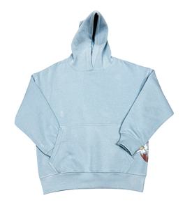 Sweat-shirt à capuche zippé pour femme GAF personnalisable, lourd, avec impression de logo en mousse, motif uni, col à capuche pour le printemps - Product Image 1