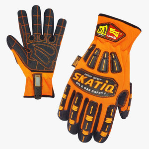 GUANTE DE SEGURIDAD DE IMPACTO ORIGINAL SKATIQ MEJOR MANGO DE MANO GUANTES DE IMPACTO DE SEGURIDAD DE ACEITE Y GAS A LA VENTA - Product Image 5