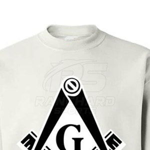 Sudadera Masónica para Hombre con Diseño de Emblema, Sudadera Masónica, Ropa Masónica para Hombre - Product Image 2