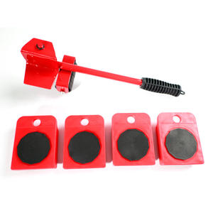 Hochwertige Möbel Transport Lifter Schwere Sachen Moving Tool 4 Wheeled Mover Rollen 1 Wheel Bar Handwerkzeuge Set - Product Image 3