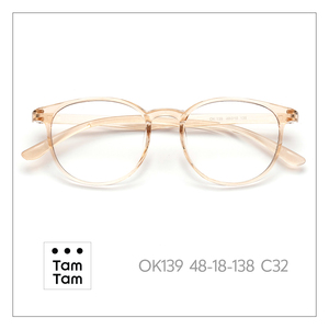 TamTam Unisex T-Glossy <b>Grey</b>-White C12 TR90 Blue Titanium Anti-blue Light Sport Glasses Classic Style Safe Materials No Skin - Product Image 5