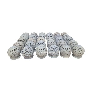 Unique Design And Latest Collection With Bulk Quantity Soapstone Candle Holder With Round Shape For <b>T</b> <b>Light</b> Candle Holder - Product Image 1