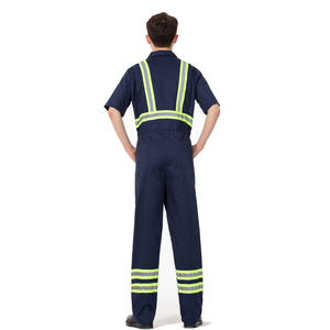 Vêtements de travail, salopette, respirante, imperméable, polyester, antibactérienne, vêtements de sécurité pour hommes - Product Image 5