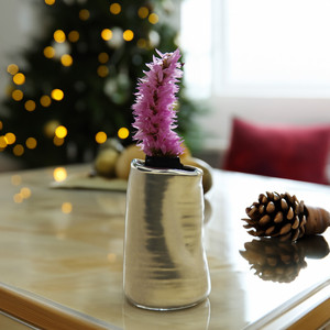 CUB6506GD - Gold Formed <b>Vase</b> - 6.1 H - Product Image 2
