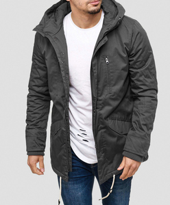 เสื้อแจ็คเก็ตบุนวมแบบสั่งทำพิเศษ พร้อมโลโก้ ทรงโอเวอร์ไซส์ สำหรับผู้ชาย แจ็คเก็ตบุนวมแบบพองตัวสำหรับฤดูหนาว สไตล์สตรีทแวร์ - Product Image 2