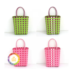 Bolsas de plástico tejidas de Vietnam-Bolsas de moda reutilizables de moda para exportación y suministro a granel - Product Image 4