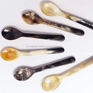 Cuillère en corne de boeuf naturelle pour la cuisine à domicile et le restaurant ensemble de cuillères en corne pour hôtel, restaurant et ustensiles de cuisine par Falak World Export - Product Image 2