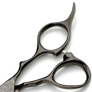 Ciseaux à cheveux droits en acier inoxydable de qualité professionnelle, outil de coupe de cheveux fin et tranchant pour les barbiers et les salons de beauté - Product Image 4