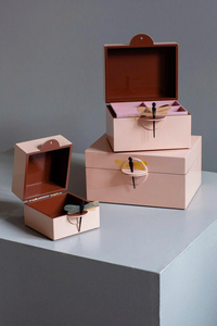 Perfecto para organizar accesorios o como una caja de regalo de negocios Premium, caja de laca de dragón minimalista moderna - Product Image 3