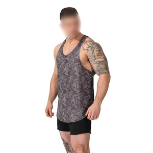 Camiseta sin mangas de WAKIN WEAR, ropa deportiva de gimnasio de alta calidad, ropa de fitness de tela suave - Product Image 4