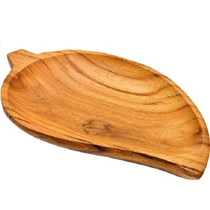 Platos de madera Vintage tradicional, accesorios de cocina, bandeja de servicio de alimentos, bandeja de almacenamiento de frutas para Hotel, restaurante y hogar, nuevos - Product Image 2