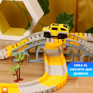 Pista de Carreras de Autos de Juguete para Niños - Colores Surtidos - Product Image 6