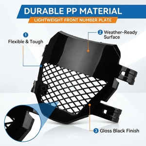 JFG Nuevo Ensamblaje de Plástico Ventilado para Guardabarros Delantero con Soporte de Matrícula para Motocicletas de Cross <span class=keywords><strong>SurRon</strong></span>, Talaria Sting, E Ride Pro, Tuttio, Soleil 01 - Product Image 2