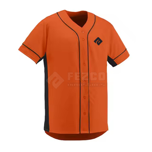Uniforme de Béisbol para Hombre Adulto, 100% Poliéster, Secado Rápido, Transpirable, Nombre y Logotipo del Equipo Personalizados, Posición Frontal, Tallas Grandes Disponibles - Product Image 3
