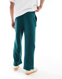 Nouveau pantalon de survêtement pour homme en coton 100% à la mode, lavage personnalisé, couleur unie, pantalon de survêtement ample, longueur droite, pantalon surdimensionné pour homme - Product Image 2