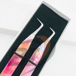 แหนบต่อขนตาบูตบาง90องศาโลโก้แบบมืออาชีพปลายแหลมเหล็กแบบยั่งยืนฉลากส่วนตัวปริมาณมาก - Product Image 4