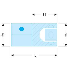 Acoplador Facom de 1/4'' a 3/8'', Enchufe de Alto Rendimiento para Uso Versátil - Product Image 2