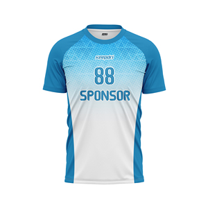 Conjunto de ropa activa de poliéster transpirable OEM/ODM, camiseta de corte automatizado sin costuras Pickleball de tenis de fútbol con técnicas impresas - Product Image 1