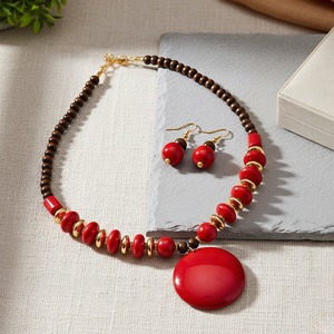 Cuentas Redondas de Resina Estilo Africano Hechas a Mano por Khadim Handicrafts |   Color y Tamaño Personalizables Hecho en India - Product Image 6