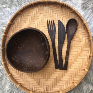ชุดช้อนส้อมไม้บีชแบบยาว สำหรับของหวาน ผลไม้  รักษ์โลก ขายส่ง สำหรับเด็ก  พร้อมโลโก้สั่งทำ สำหรับกลับไปโรงเรียน - Product Image 2