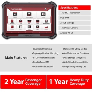 Escáner de Diagnóstico Inalámbrico OBD2 Platinum S20 Auténtico para Todos los Vehículos - Product Image 4