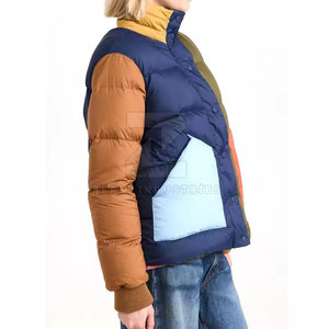 Veste matelassée pour femme d'hiver, douce au toucher, respirante, coupe-vent, écologique, look décontracté, haute qualité, nylon/polyester - Product Image 3