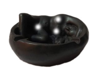 Cenicero de resina para mujer desnuda, regalo personalizado, decoración del hogar, calavera de resina - Product Image 6