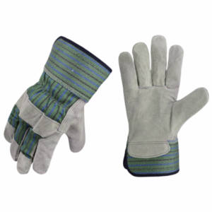 Guantes de trabajo de cuero de vaca de alta calidad Forro de algodón Tamaño XL Seguridad Protección de manos industrial Trabajo Rigger canadiense Cuero - Product Image 5