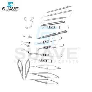 Juego de cirugía ocular micro reconstructiva Instrumentos de acero inoxidable de la mejor calidad Fuente de alimentación manual INSTRUMENTOS QUIRÍGICOS SUAVE - Product Image 2