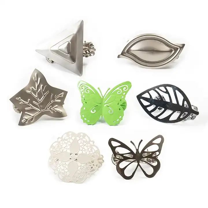 Fashion Butterfly Metal Curtain Clip For Curtain Decoration